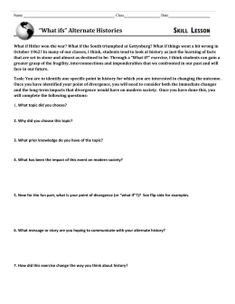 Fallacies Worksheet #1