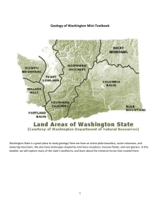 Geology of Washington Mini-Textbook