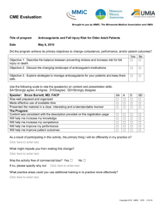 CME Evaluation Form