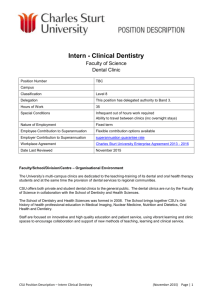 Intern (Clinical Dentistry)