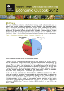 Economic Outlook 2012  - Northern Territory Government