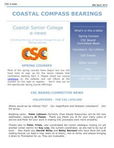 e-news - Coastal Senior College