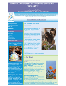 California-Adolescent-Health-Collaborative-Newsletter-Spring