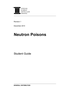 Neutron Poisons - Nuclear Community