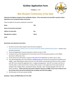Star Student Community of the Year