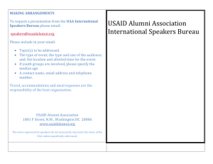 brochure - USAID Alumni Association