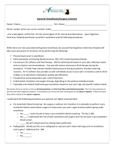 Surgery Consent Form - AngelCare Veterinary Hospital