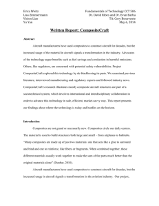 Written Report: CompositeCraft