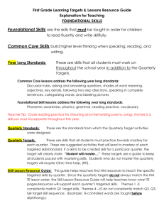 Foundational Skills Guide - Palmdale School District