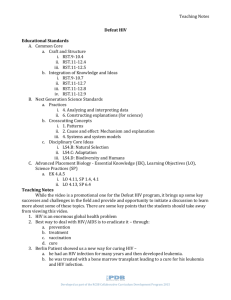 Teaching Notes - RCSB Protein Data Bank