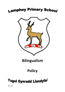 Bilingualism Policy