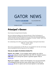Gator News Oct 15, 2015 - Gorman Crossing Elementary School