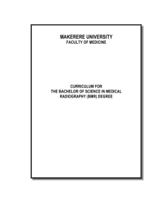 makerere university faculty of medicine curriculum for the bachelor