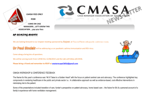 Newsletter June 2015 - Case Manager Association of South Africa