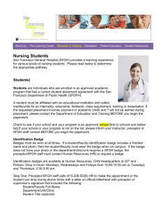 Nursing Students - Department of Education & Training