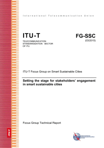 1 Smart sustainable cities: overview and challenges