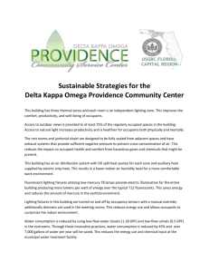 Sustainable Strategies for the Delta Kappa Omega Providence