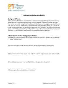 Yard Consultation Worksheet, updated 5.11
