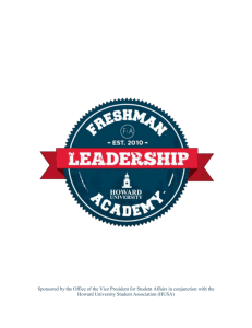Freshman Leadership Academy