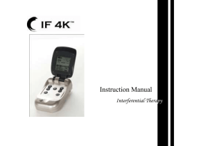 IF 4K Manual - Current Solutions