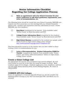 Colleges - Upper Arlington Schools