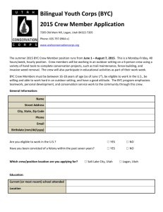 BYC Crew Member Application