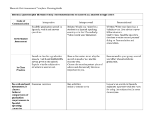 Thematic Unit Assessment Template: Planning Guide Essential
