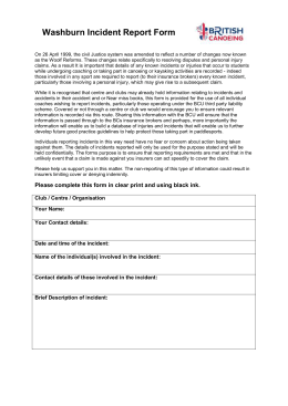 1 1 what is the army incident notification cell army accident report form