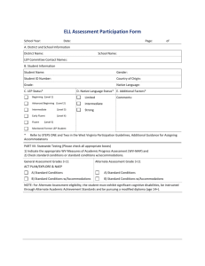3e - LEP Assessment Participation Form