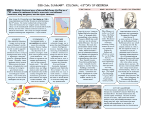 Colonization Summary Sheet