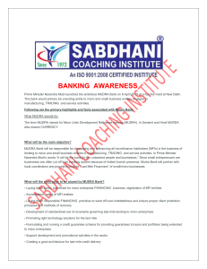 banking awareness - Sabdhani Coaching Institute