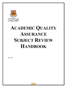 Graduate Programs and Research Review (GPRR) Handbook