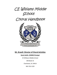 CE Williams Handbook 2014-2015