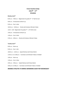 cross_country_camp_schedule