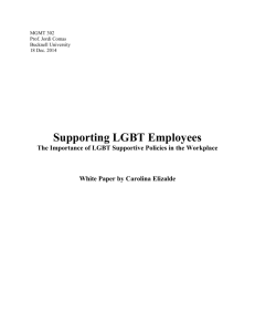 The Importance of LGBT Supportive Policies in the