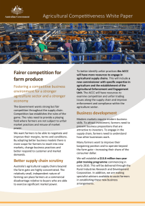 Word  - Agricultural Competitiveness White Paper