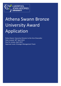 Athena Swann Submission - Liverpool John Moores University
