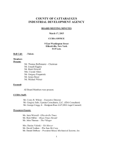 March 17, 2015 CCIDA Board Meeting Minutes (pdf)