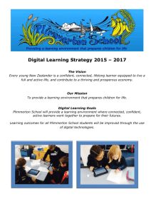 Digital Learning Strategy 2015 – 2017