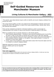 Living Cultures & Manchester Gallery