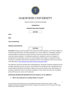 D - Children - Oakwood University