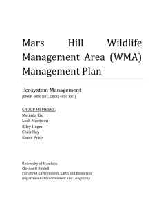 Mars Hill Wildlife Management Area (WMA