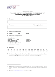 BEREC_2014_09 Support Officer Application form in Word