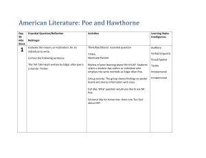 American+Literature+Poe+and+Hawthorne