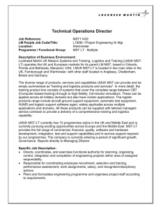 Technical Operations Director