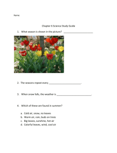 Chap. 6 Science Study Guide