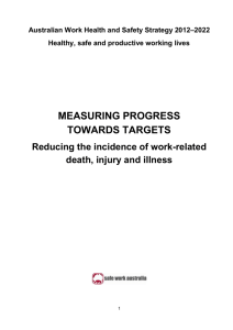 Measuring progress towards targets