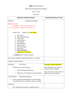June 4, 2012 Board Meeting Minutes