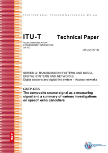 ITU-T Technical Paper HSTP-MCTA "Media coding toolbox for IPTV