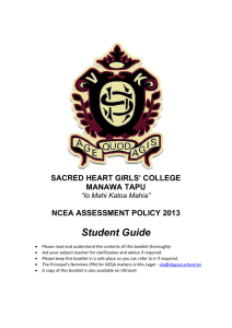 Student Guide - Sacred Heart Girls` College